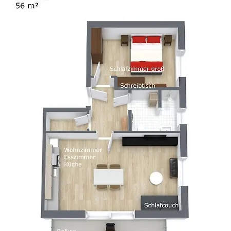 Appartement Gaestehaus Munk *